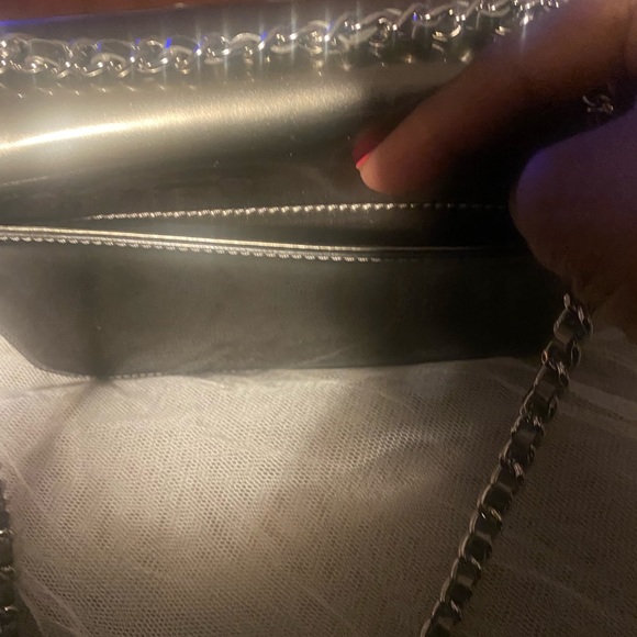 Tory Burch Metallic gray bag NWT - Picture 7 of 9